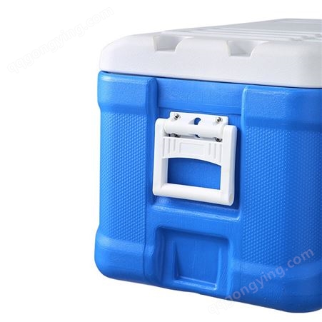 冰皇蓝色塑料保温箱 家用车载恒温箱 外卖配餐运输周转箱110L