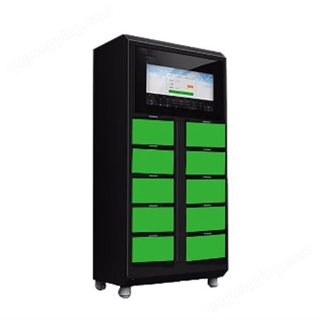 智能外卖共享换电柜自动扫码自取加热保温柜