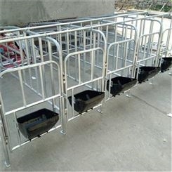 养猪笼设备 母猪产床限位栏 复合板定位栏 定制加工