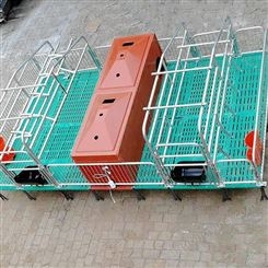 现代化养猪设备 生产 带限位栏产床 产保一体母猪产床 加工