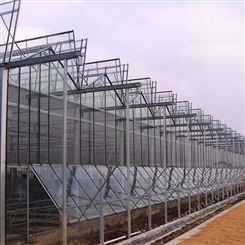 玻璃温室 使用时间长 智能温控 保暖好节约能源