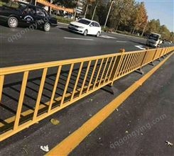 市政交通道路护栏马路隔离防撞栏杆人行道防护铁围栏