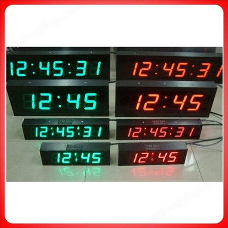 LEDSUP牌电子钟|考场LED时钟同步方案|POE时钟|GPS时钟|LED电子钟|厂家