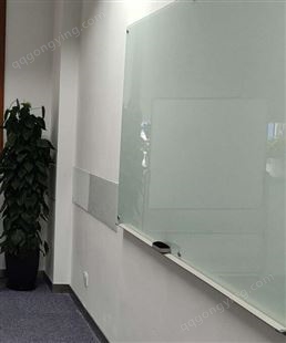 会议专用钢化玻璃白板支架 带磁力的玻璃白板 专业生产玻璃白板的厂家-优雅乐