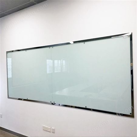 烤漆磁性玻璃白板 背漆玻璃白板 绿色手写玻璃白板-优雅乐