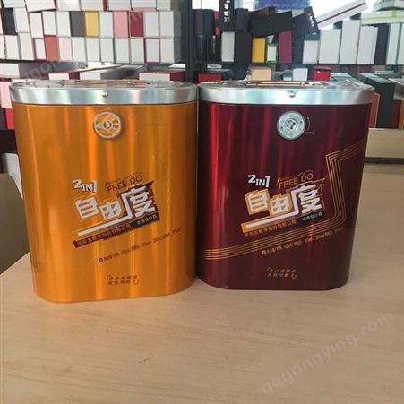 新款两瓶白酒金属罐盒子铁质包装信义厂家供应生产订做
