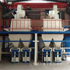 生产粉刷石膏砂浆机器 自动石膏砂浆生产线 石膏砂浆设备生产线 建川重工JC
