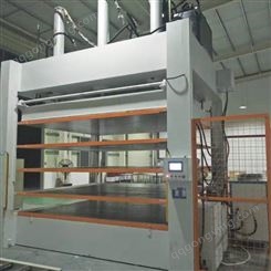 亨力特4层聚氨酯层压机生产厂家发泡板保温板空调板层压机