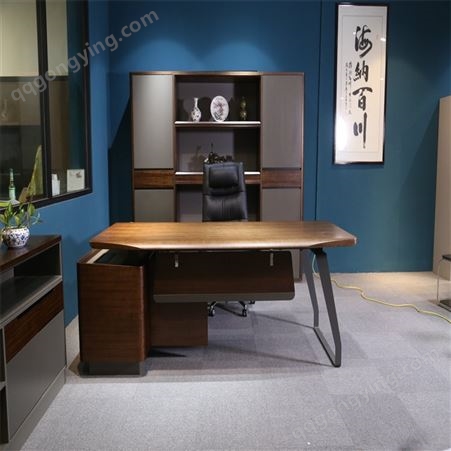 上海办公家具 板式办公经理桌 件柜班台组合
