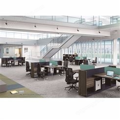四川办公家具-成都老板办公桌-3.2米大班台