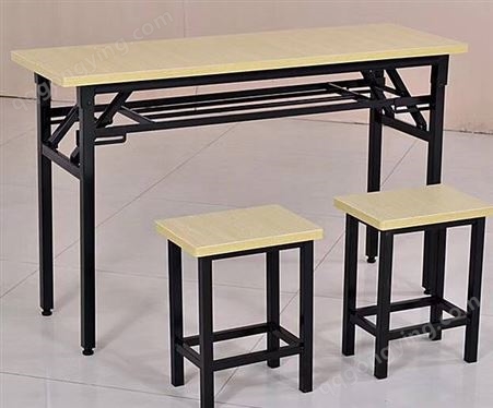 昆明折叠条桌培训长条桌会议条桌钢架桌