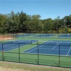 硅pu球场材料 网球场的规格 永兴 篮球场用材料 厂家供应