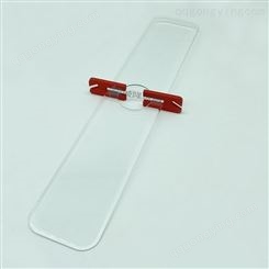 透明智能门锁钢化玻璃 电子锁通孔超白玻璃 来图加工