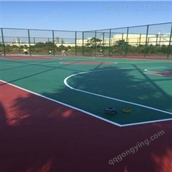 球场施工 硅pu篮球场材料 永兴 硅pu篮球场施工 批发定制