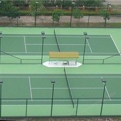 塑胶球场 网球场的规格 永兴 重庆塑胶球场 可定制各型号