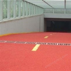塑胶球场 室外硅pu篮球场 永兴 体育材料 批发定制
