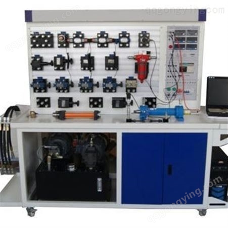 FCQK-07A机械手PLC控制传动实训系统 气压PLC控制实训台 液压气动实训台 液压实验台功能 机械手设备