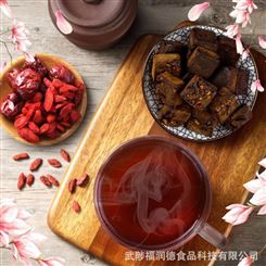 红枣姜茶块状老红糖傲格速溶黑糖厂家直供OEM代加工